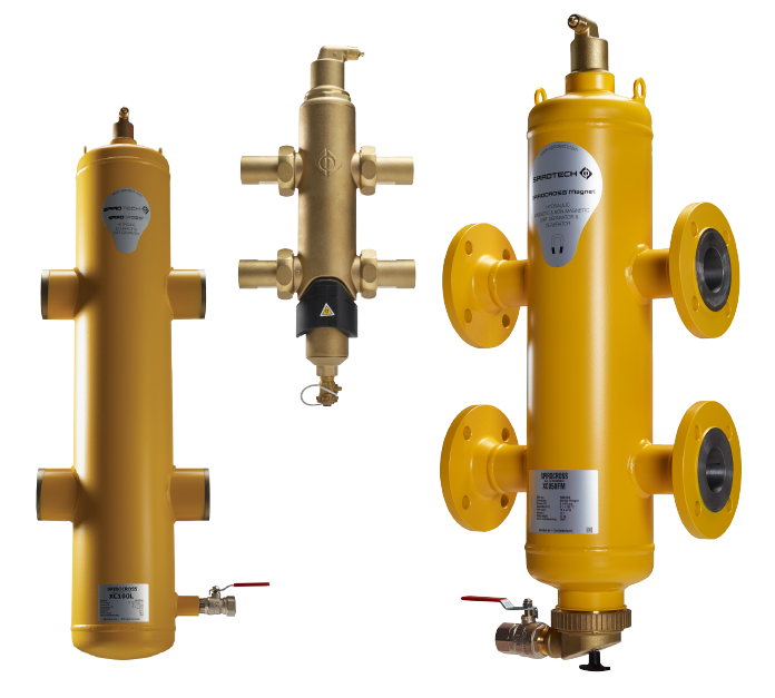 L'équilibrage hydraulique et la séparation de l'air et de boue
