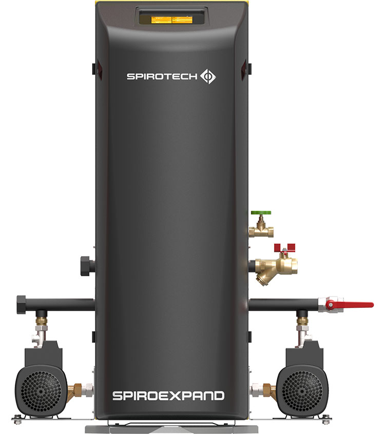 La SpiroExpand MultiControl Modular est un système automatique d’expansion et de maintien de la pression dans un design compact