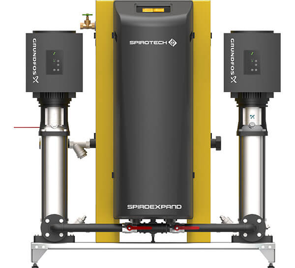 La machine d’expansion modulaire SpiroExpand TopControl pour un maintien optimal de la pression
