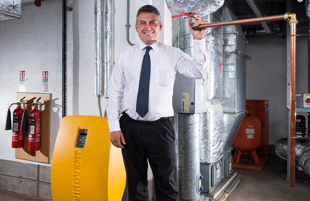 Andy McWatt, Ingénieur mécanicien senior, université de Strathclyde