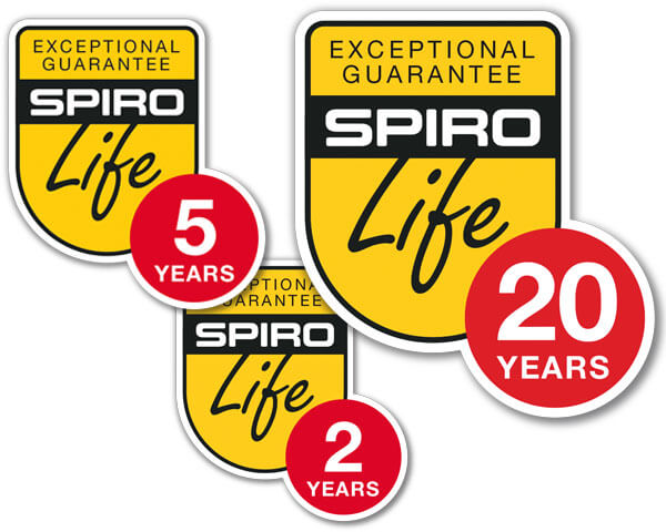 Garantie sur les produits et services Spirotech