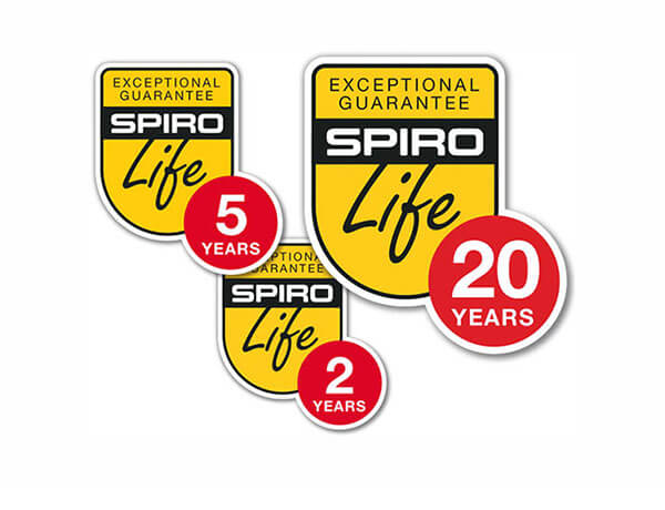 Garantie sur les produits Spirotech