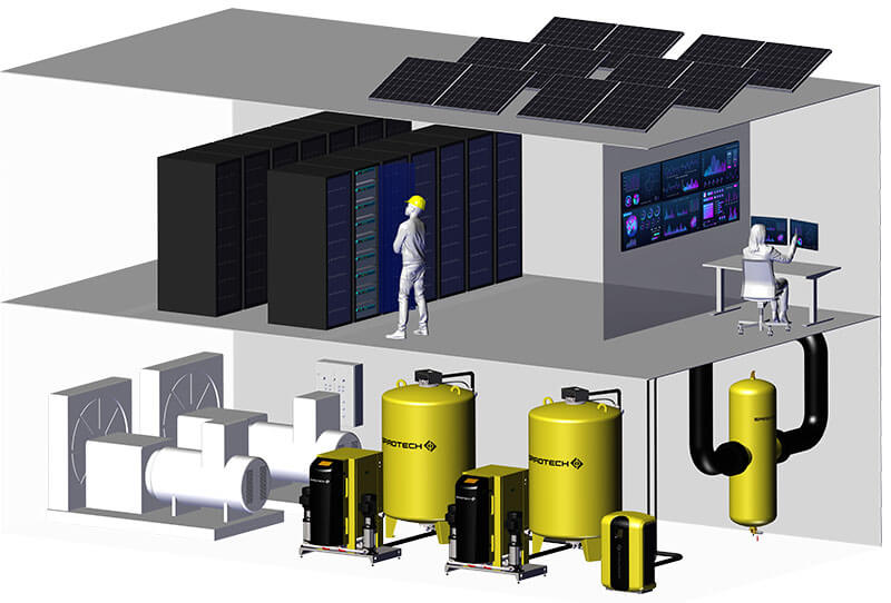 Produits innovants Spirotech utilisés dans les data centers